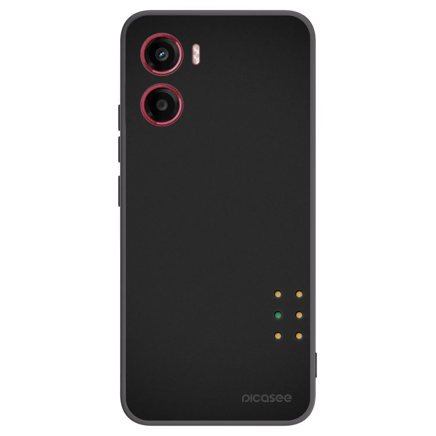 Picasee silikonowe czarne etui na Motorola Moto G05 - Pulse