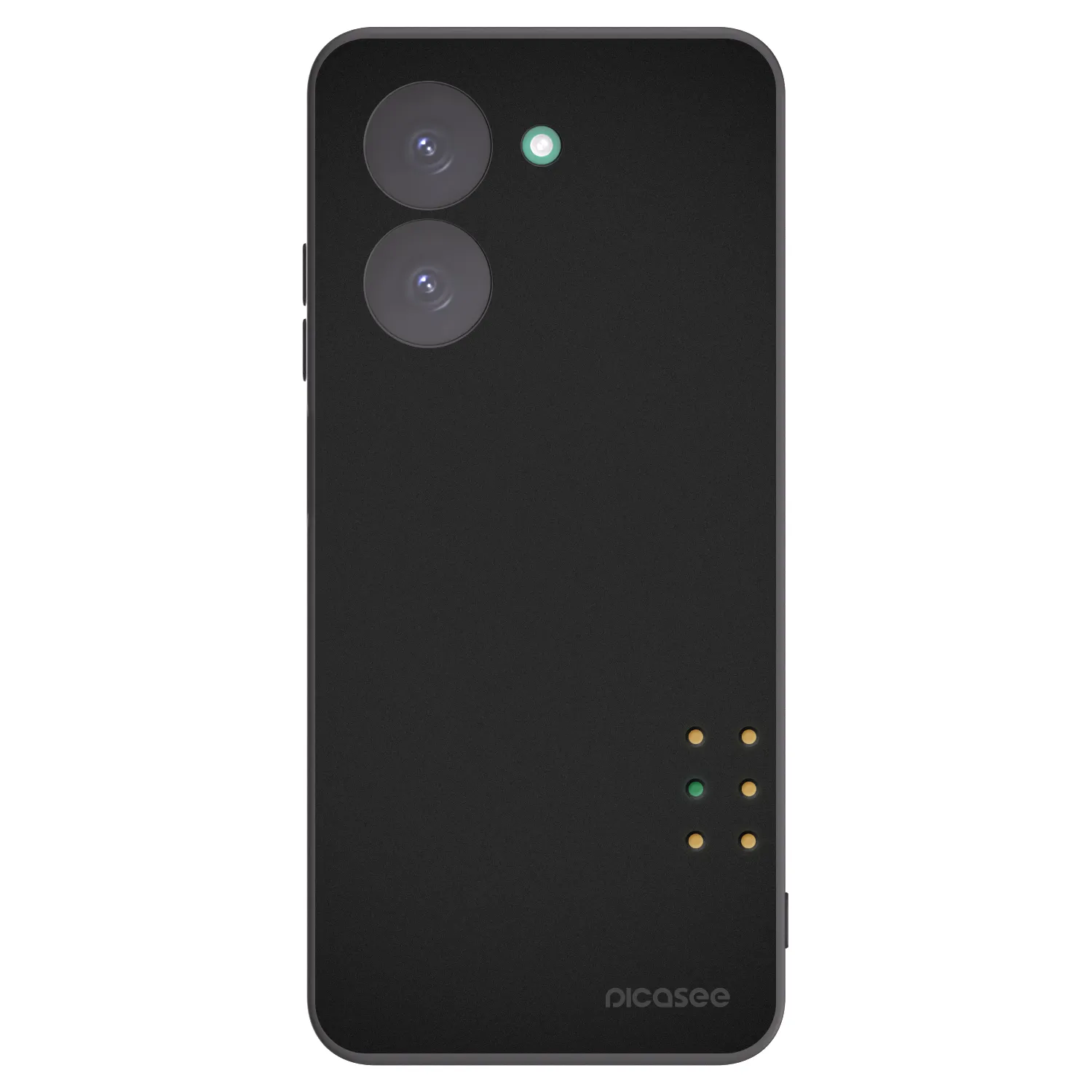 Picasee silikonowe czarne etui na Xiaomi Redmi A5 - Pulse