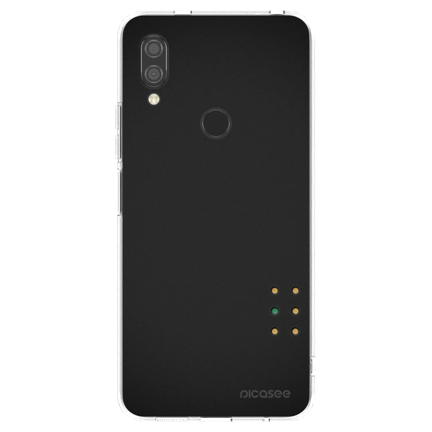Picasee silikonowe przeźroczyste etui na Xiaomi Redmi 7 - Pulse