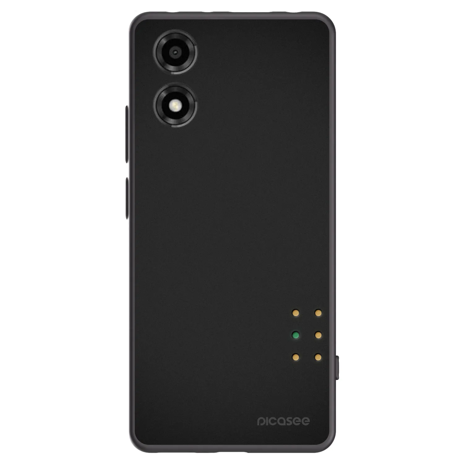 Picasee silikonowe czarne etui na Motorola Moto E14 - Pulse