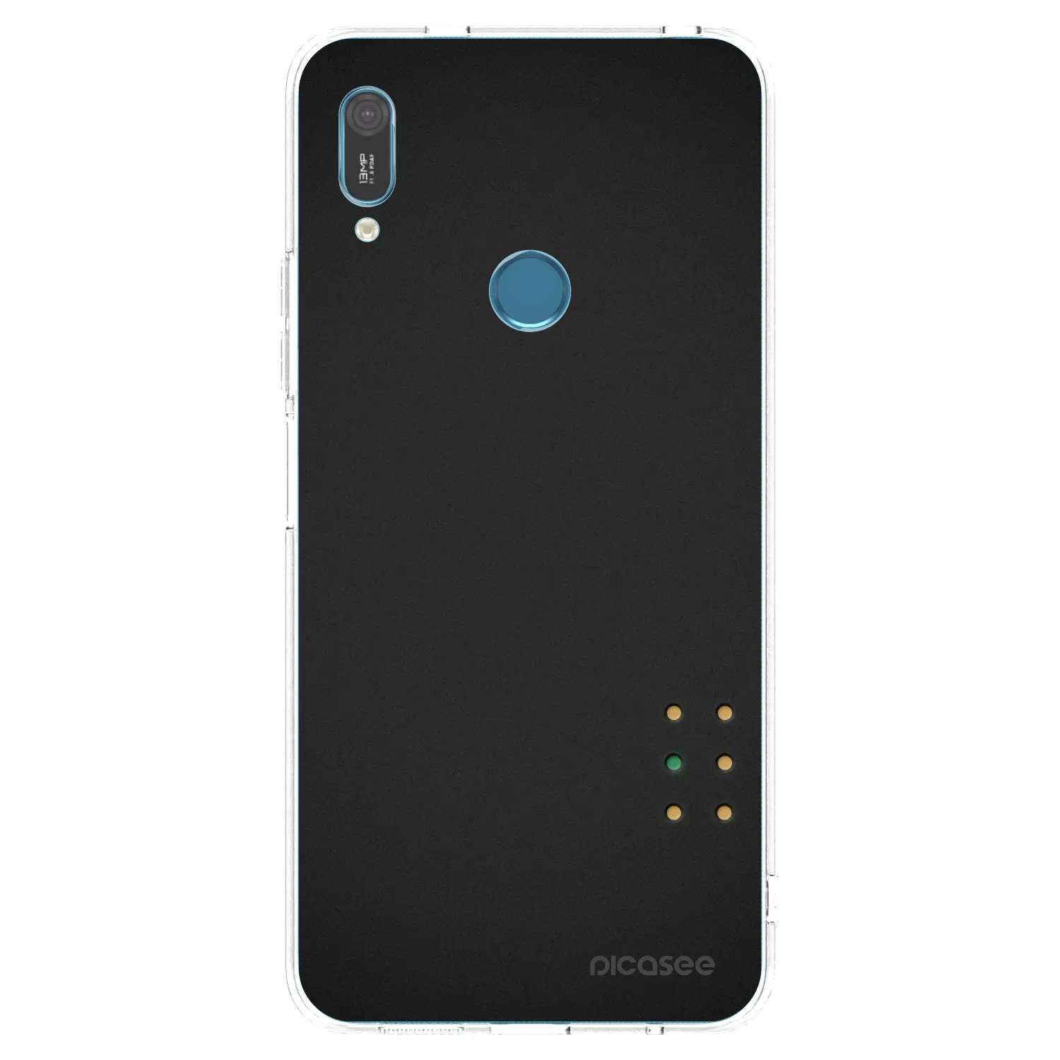 Picasee silikonowe przeźroczyste etui na Huawei Y6 2019 - Pulse