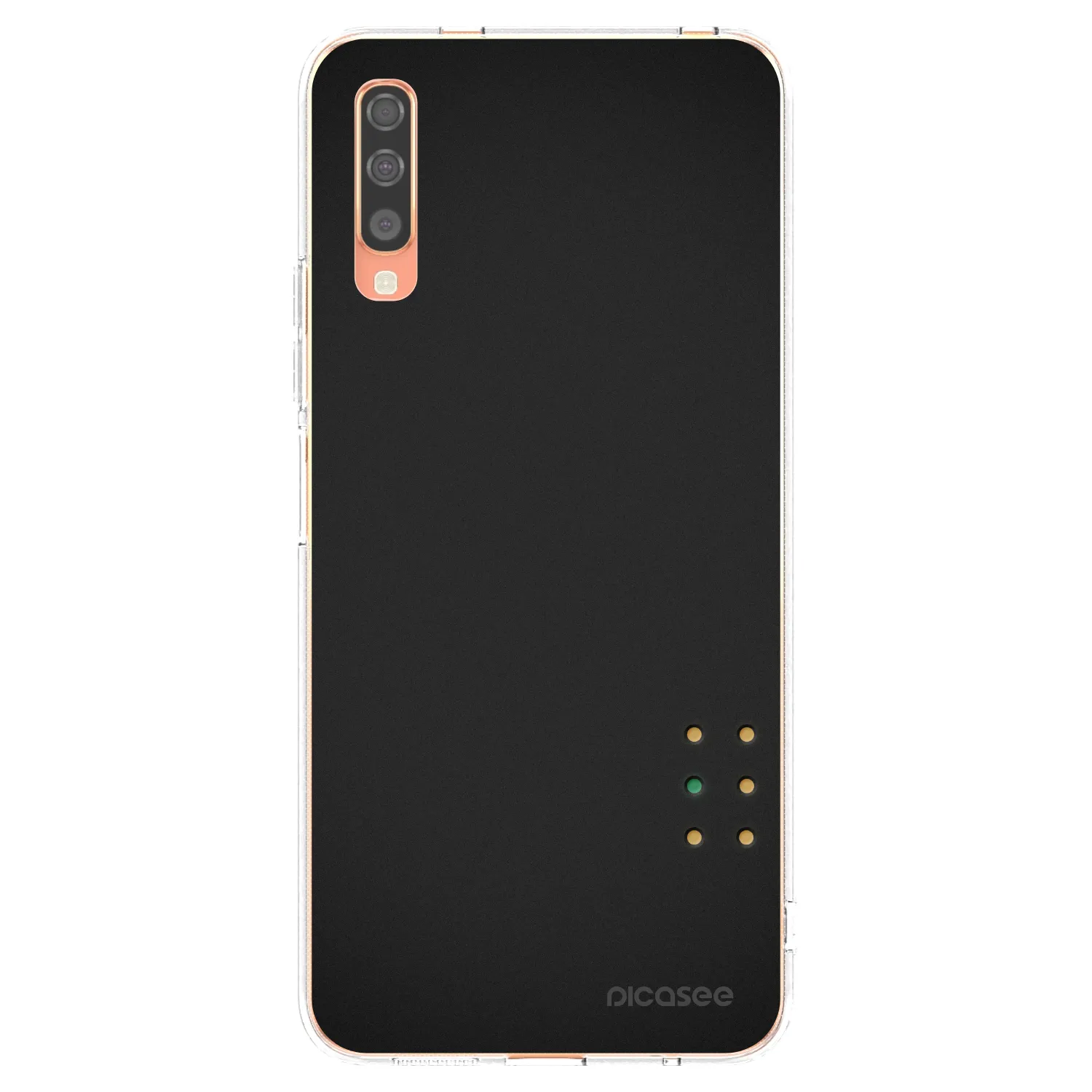 Picasee silikonowe przeźroczyste etui na Samsung Galaxy A70 A705F - Pulse