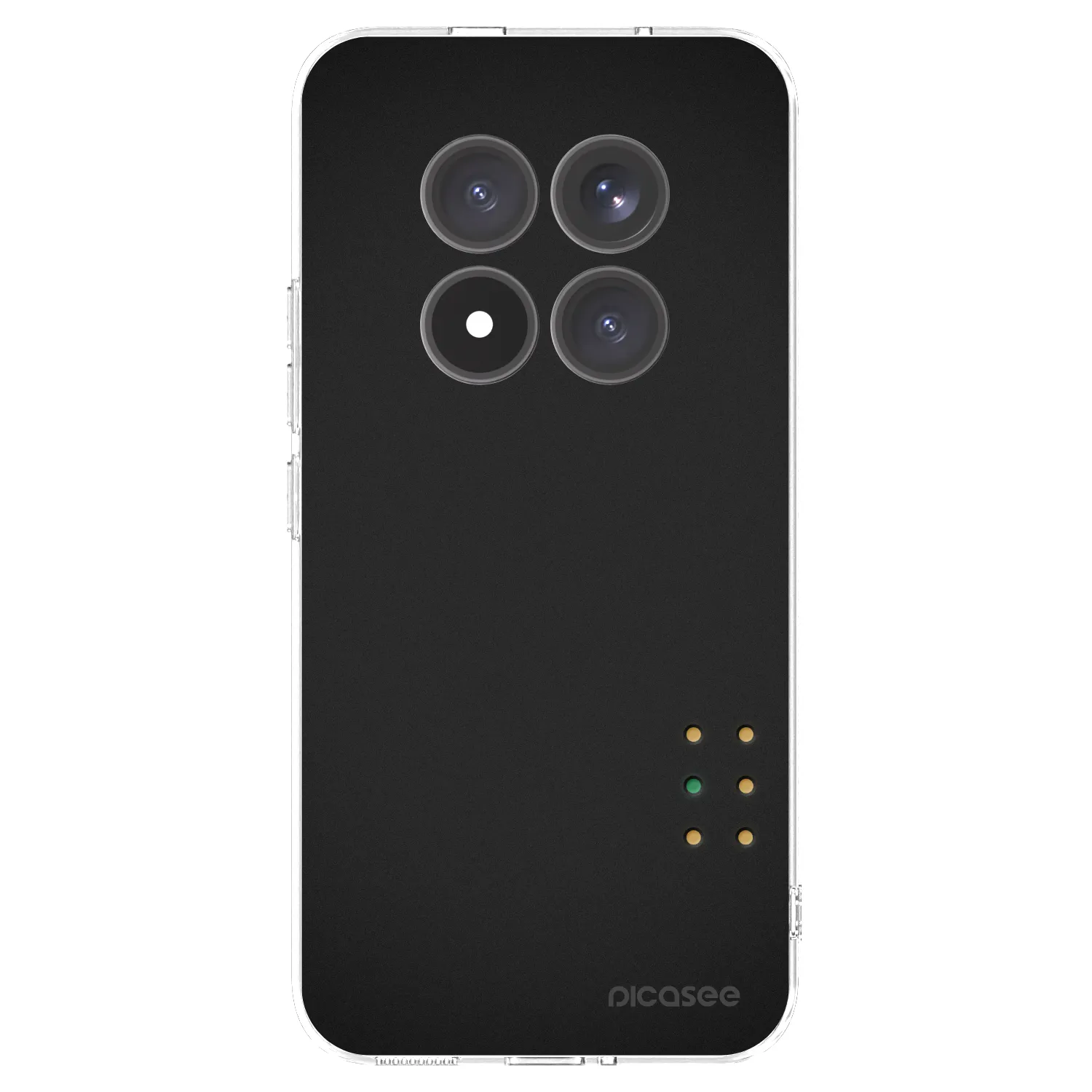 Picasee silikonowe przeźroczyste etui na Xiaomi Redmi Note 15 Pro+ - Pulse