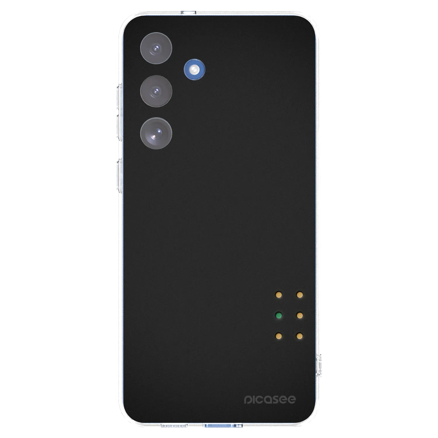Picasee silikonowe przeźroczyste etui na Samsung Galaxy S25 FE 5G - Pulse