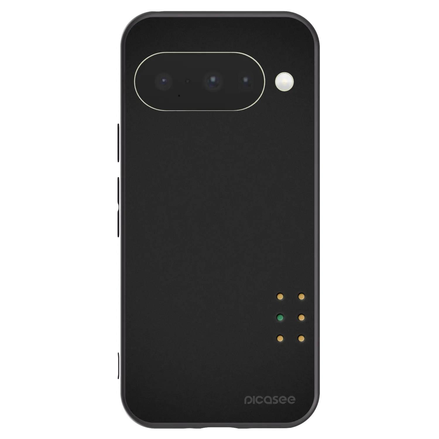 Picasee silikonowe czarne etui na Google Pixel 10 - Pulse