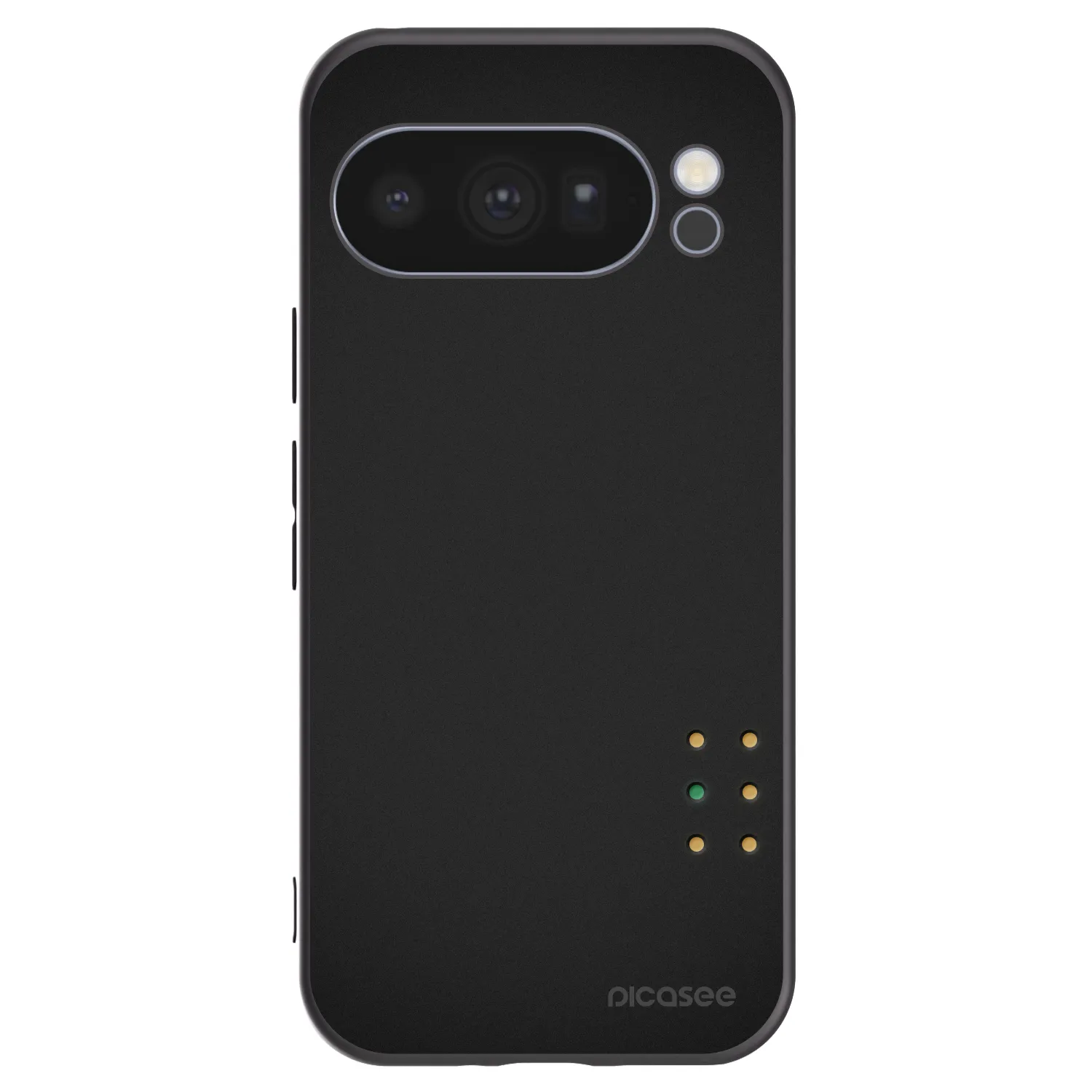 Picasee silikonowe czarne etui na Google Pixel 10 Pro - Pulse