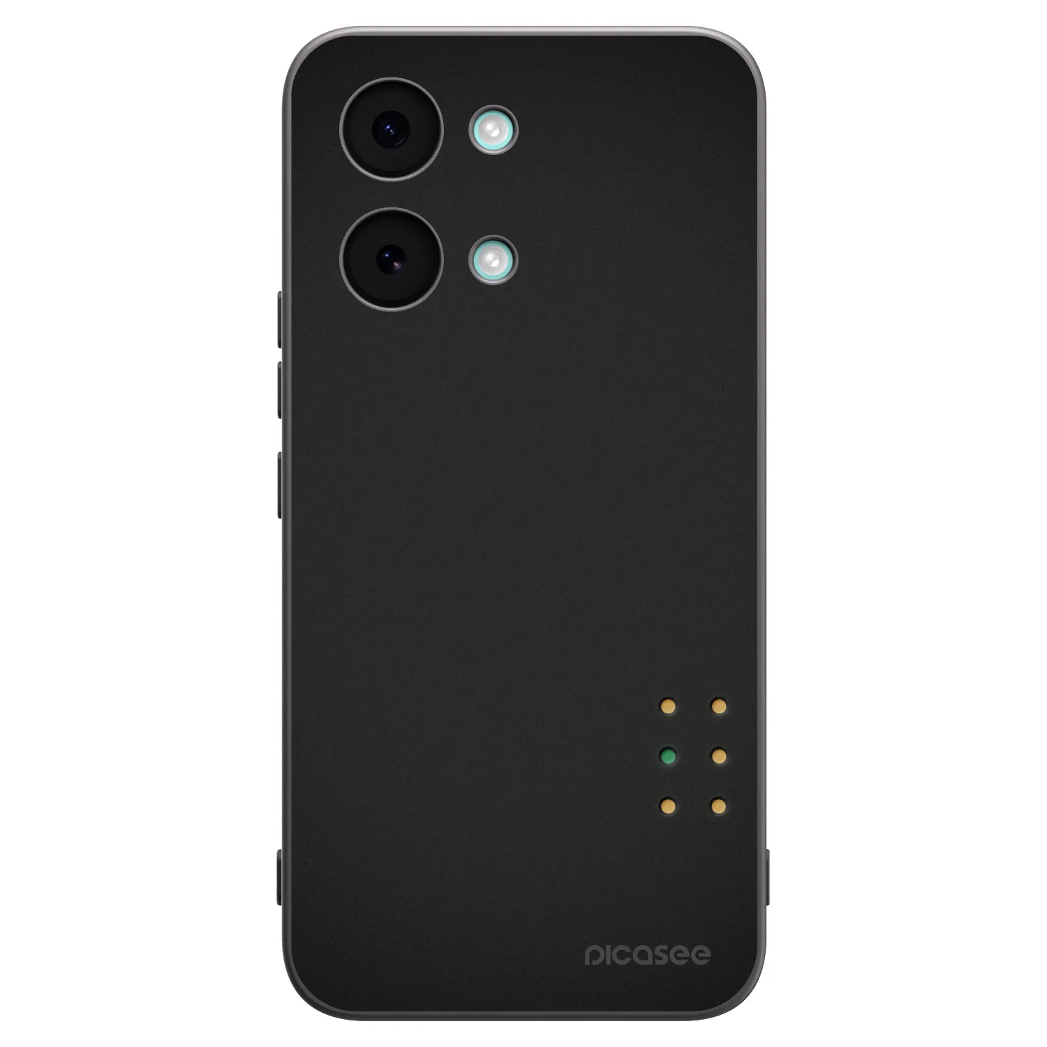 Picasee silikonowe czarne etui na Xiaomi Poco X8 Pro Max - Pulse