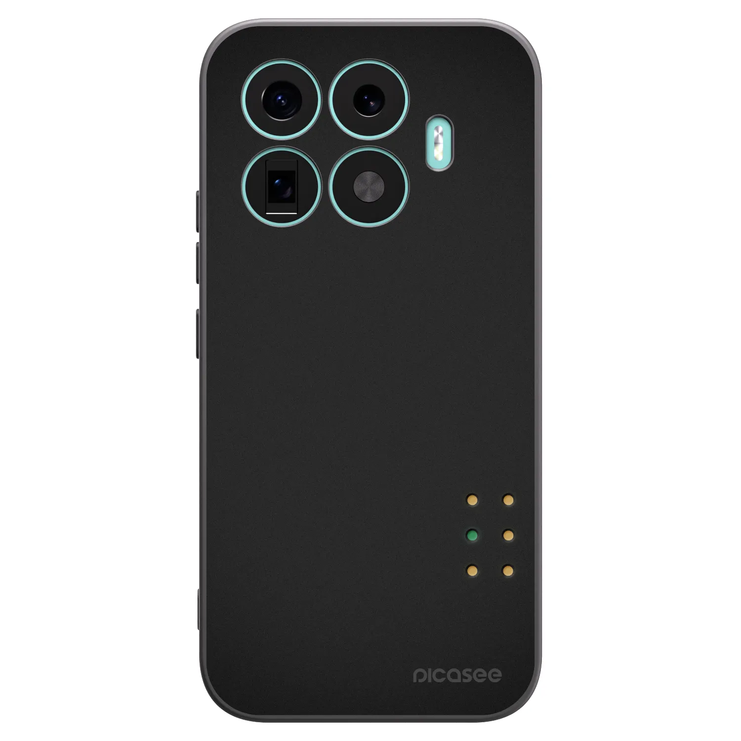 Picasee silikonowe czarne etui na Xiaomi 17T - Pulse