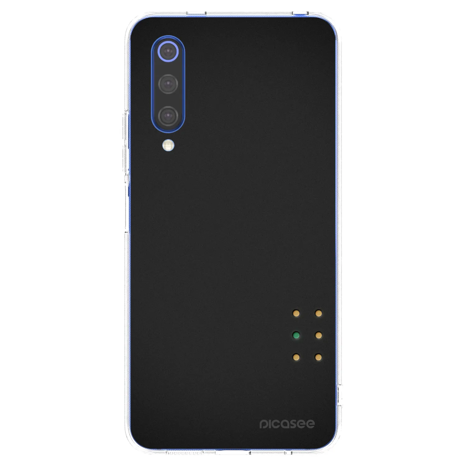 Picasee silikonowe przeźroczyste etui na Xiaomi Mi 9 SE - Pulse