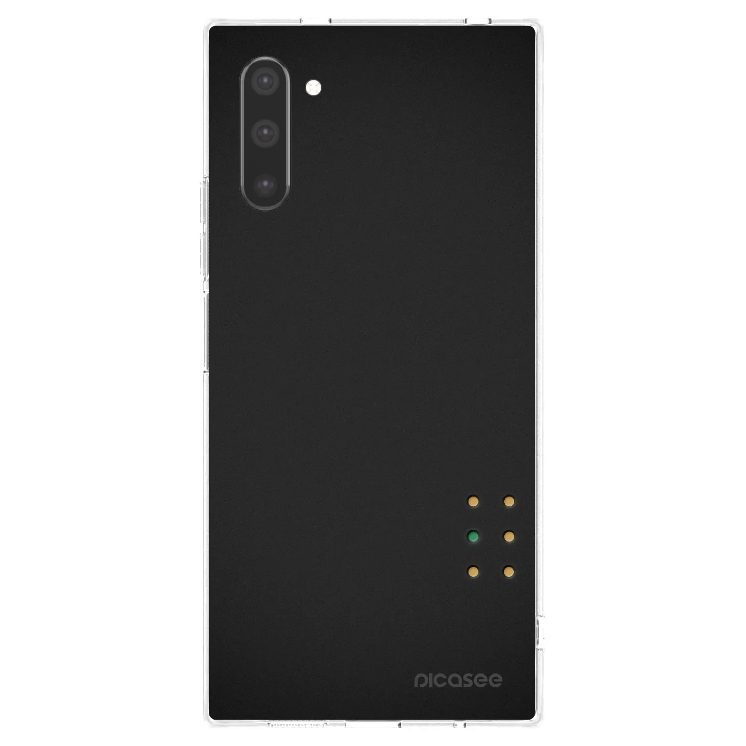 Picasee silikonowe przeźroczyste etui na Samsung Galaxy Note 10 N970F - Pulse