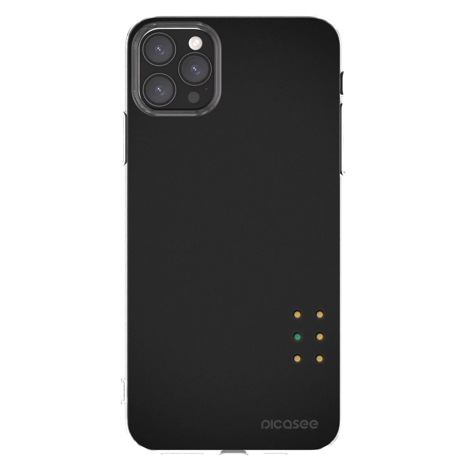 Picasee silikonowe przeźroczyste etui na Apple iPhone 11 Pro Max - Pulse