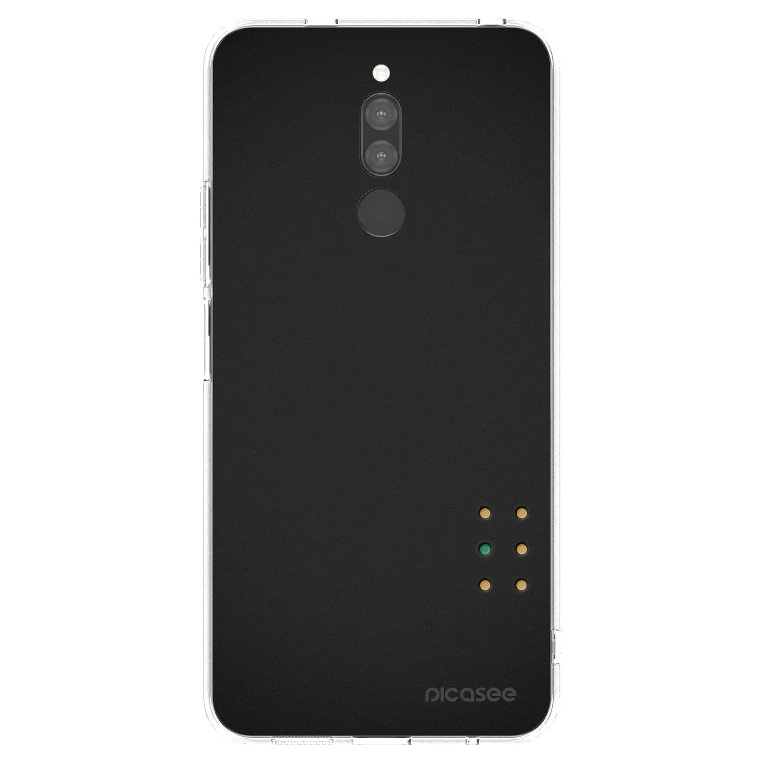 Picasee silikonowe przeźroczyste etui na Xiaomi Redmi 8 - Pulse