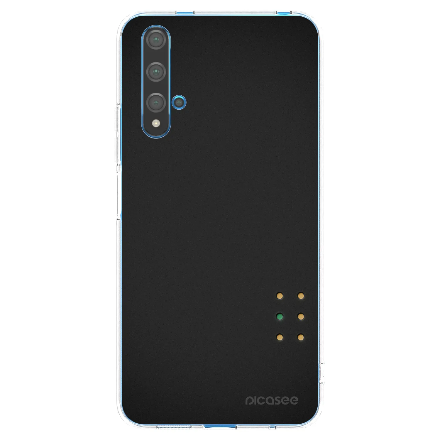 Picasee silikonowe przeźroczyste etui na Huawei Nova 5T - Pulse