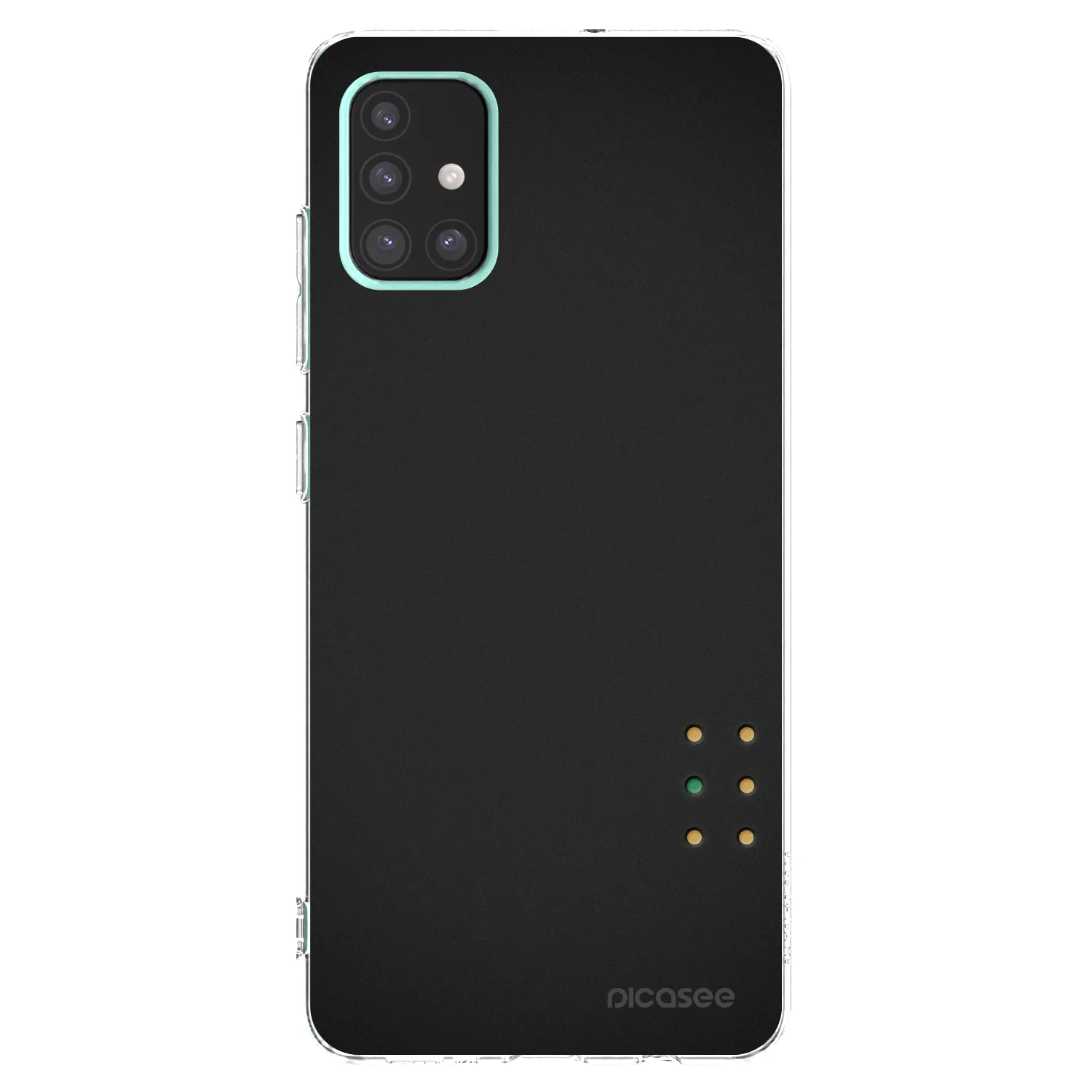 Picasee silikonowe przeźroczyste etui na Samsung Galaxy A51 A515F - Pulse