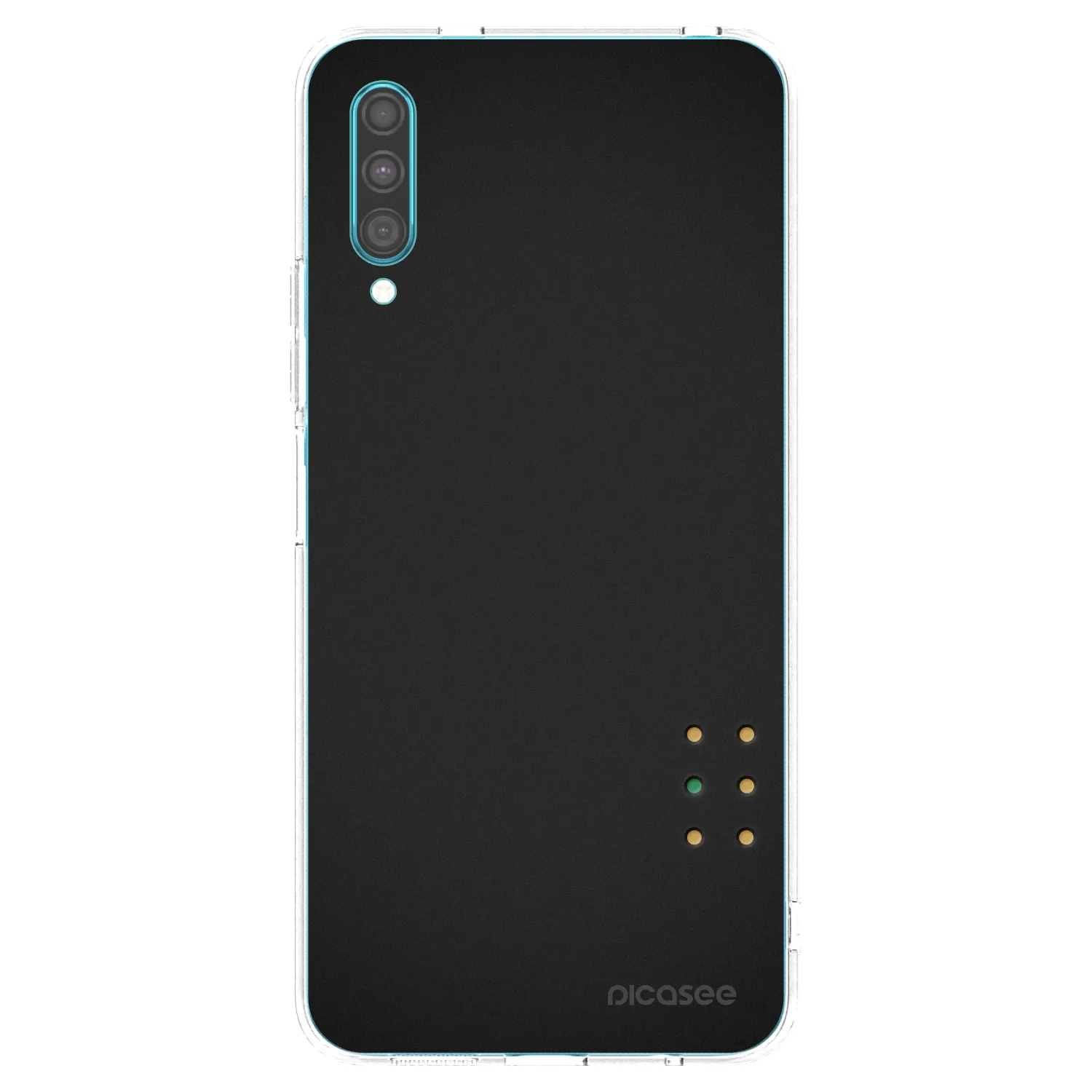 Picasee silikonowe przeźroczyste etui na Samsung Galaxy A30s A307F - Pulse