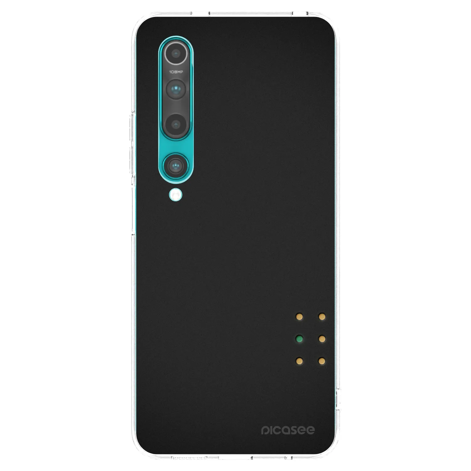 Picasee silikonowe przeźroczyste etui na Xiaomi Mi 10 - Pulse
