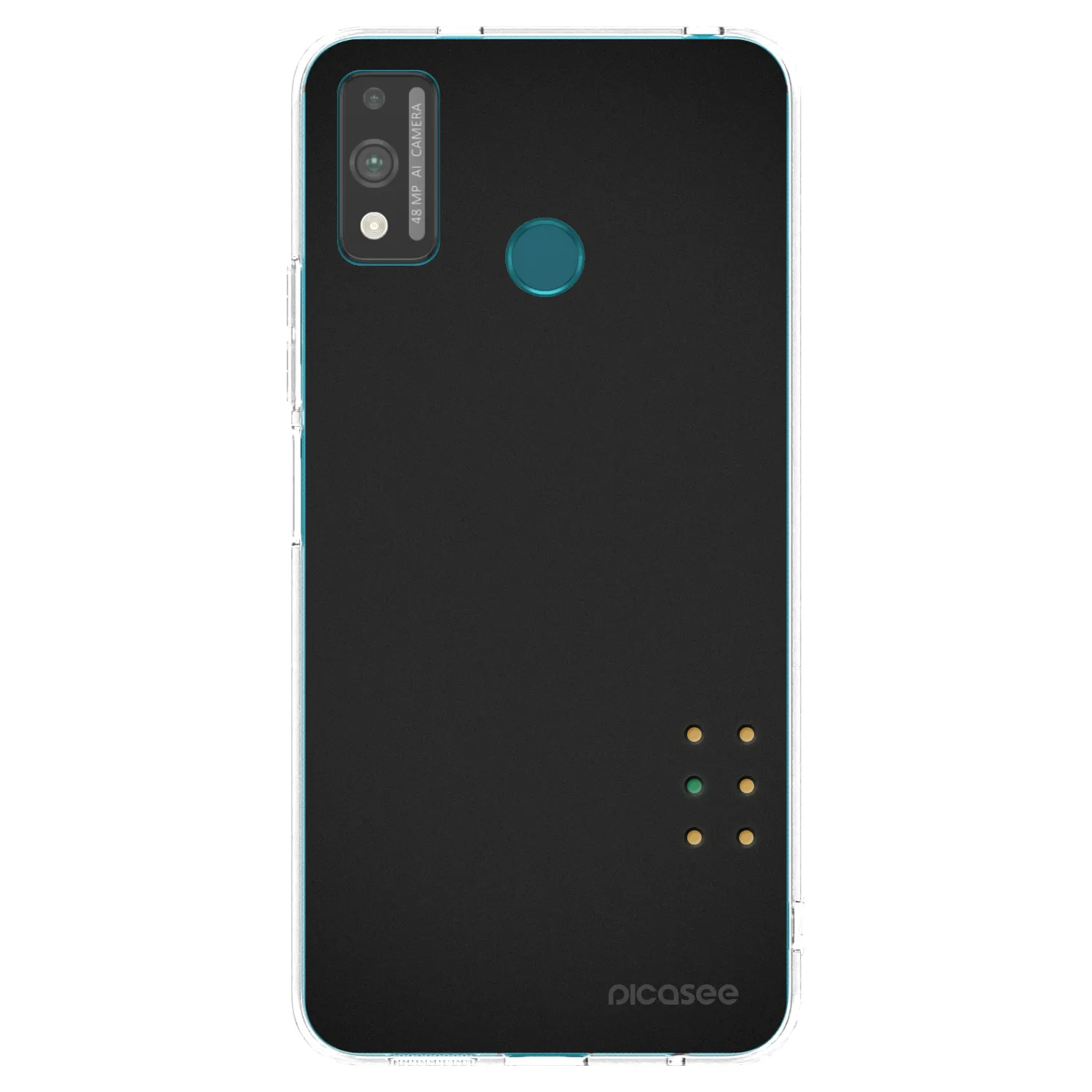 Picasee silikonowe przeźroczyste etui na Honor 9X Lite - Pulse