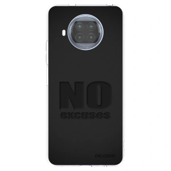 Picasee silikonowe przeźroczyste etui na Xiaomi Mi 10T Lite - No Excuses