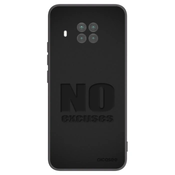 Picasee silikonowe czarne etui na Xiaomi Mi 10T Lite - No Excuses