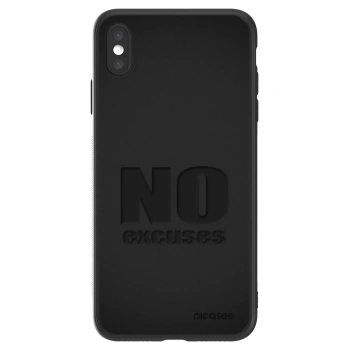 Picasee ULTIMATE CASE na Apple iPhone XS Max - No Excuses