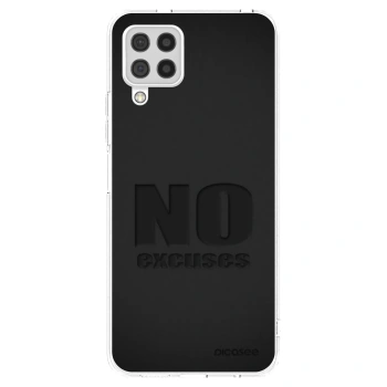 Picasee silikonowe przeźroczyste etui na Samsung Galaxy A22 A225F 4G - No Excuses
