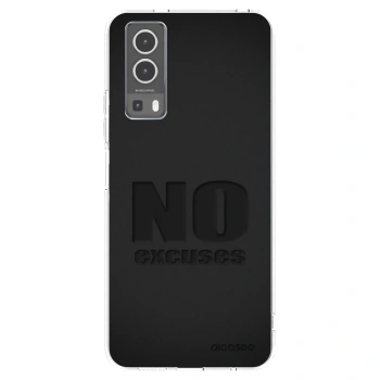 Picasee silikonowe przeźroczyste etui na Vivo Y72 5G - No Excuses
