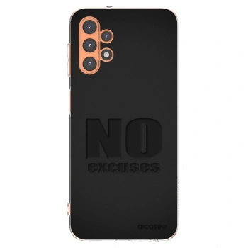 Picasee silikonowe przeźroczyste etui na Samsung Galaxy A13 4G A135 - No Excuses