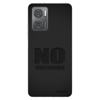 Picasee silikonowe przeźroczyste etui na Xiaomi Redmi 10 5G - No Excuses
