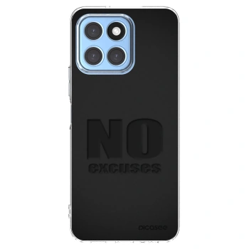 Picasee silikonowe przeźroczyste etui na Honor X6 - No Excuses