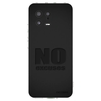 Picasee silikonowe przeźroczyste etui na Xiaomi 13 - No Excuses