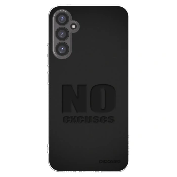 Picasee silikonowe przeźroczyste etui na Samsung Galaxy A34 5G A346B - No Excuses