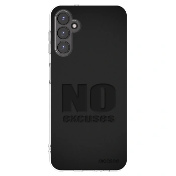 Picasee silikonowe przeźroczyste etui na Samsung Galaxy A14 5G A146P - No Excuses