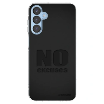 Picasee silikonowe przeźroczyste etui na Samsung Galaxy A15 A156B 5G - No Excuses