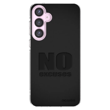 Picasee silikonowe przeźroczyste etui na Samsung Galaxy A55 5G A556B - No Excuses