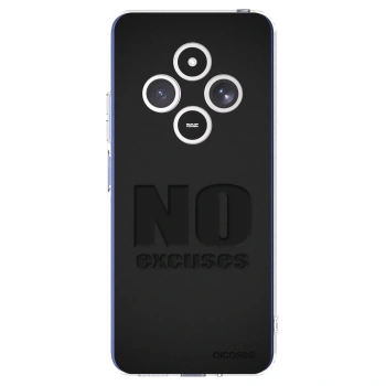 Picasee silikonowe przeźroczyste etui na Xiaomi Redmi 14C - No Excuses