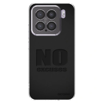 Picasee silikonowe przeźroczyste etui na Xiaomi 15 - No Excuses