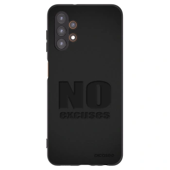 Picasee silikonowe czarne etui na Samsung Galaxy A13 5G - No Excuses