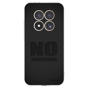 Picasee silikonowe przeźroczyste etui na Xiaomi Redmi Note 15 Pro 4G - No Excuses