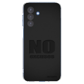 Picasee silikonowe przeźroczyste etui na Samsung Galaxy A17 5G - No Excuses