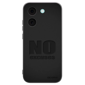 Picasee silikonowe czarne etui na Xiaomi Poco X8 Pro - No Excuses