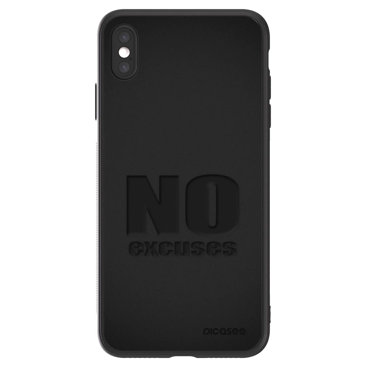Picasee ULTIMATE CASE na Apple iPhone XS Max - No Excuses
