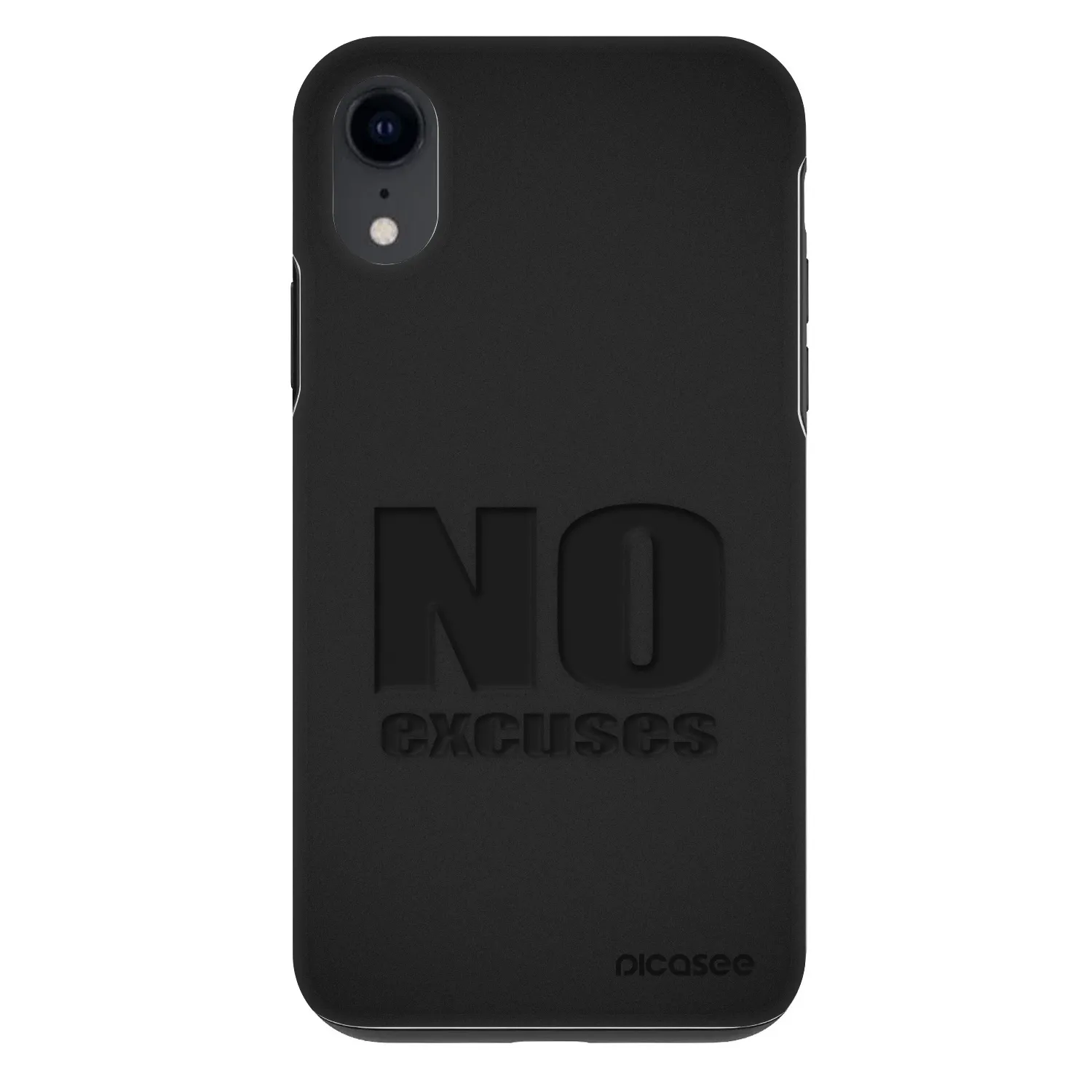 Picasee Fashion Case na Apple iPhone XR - No Excuses