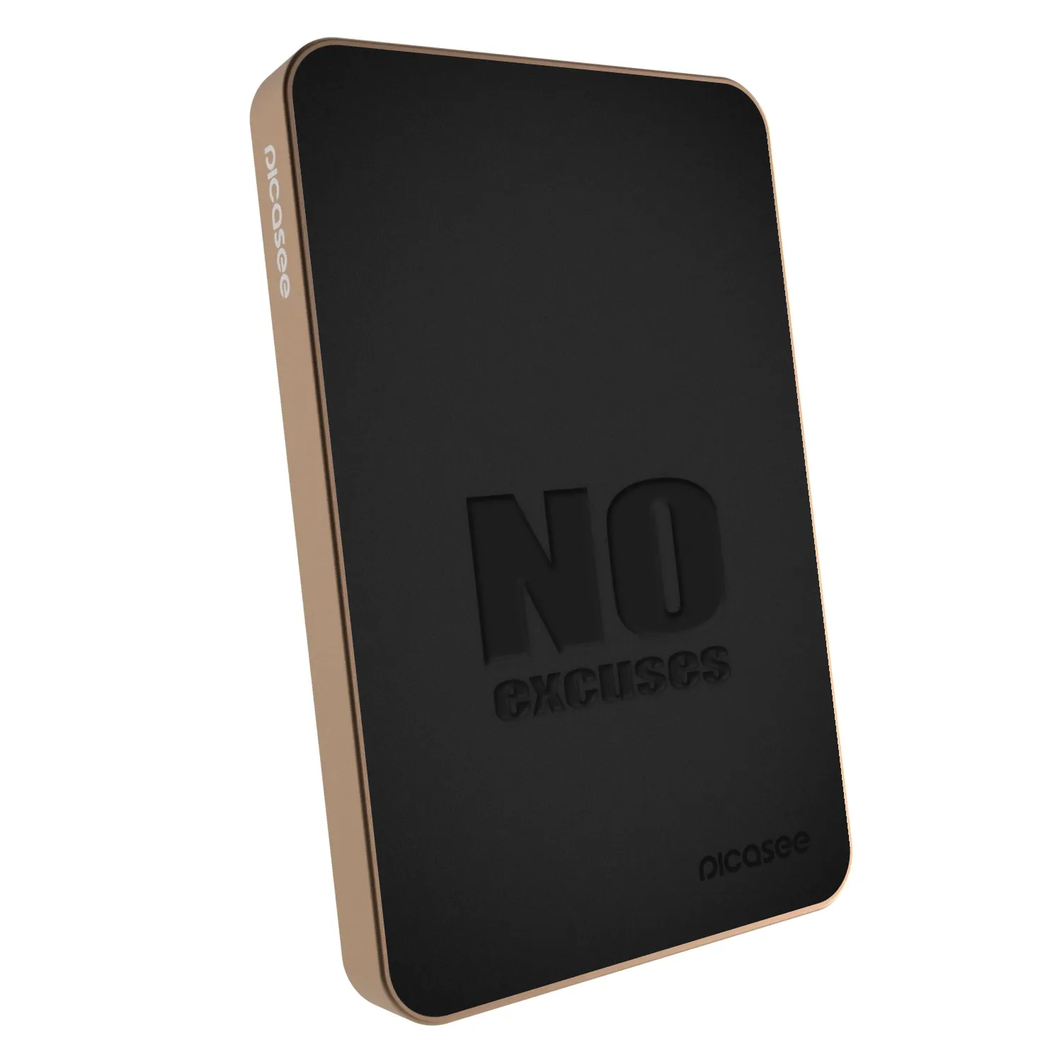 Picasee Powerbank z MagSafe 5 000 mAh Złoty - No Excuses