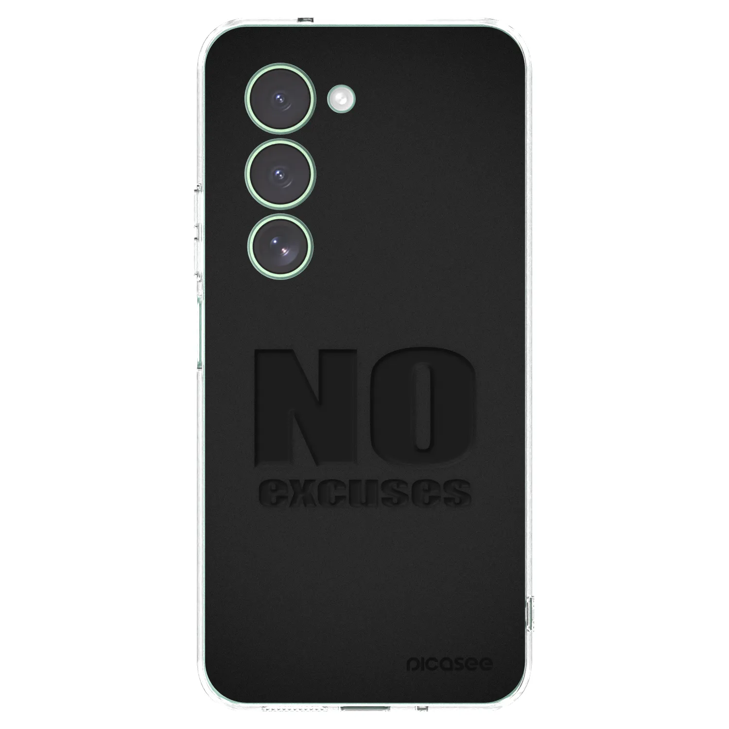 Picasee silikonowe przeźroczyste etui na Xiaomi Redmi 15 5G - No Excuses