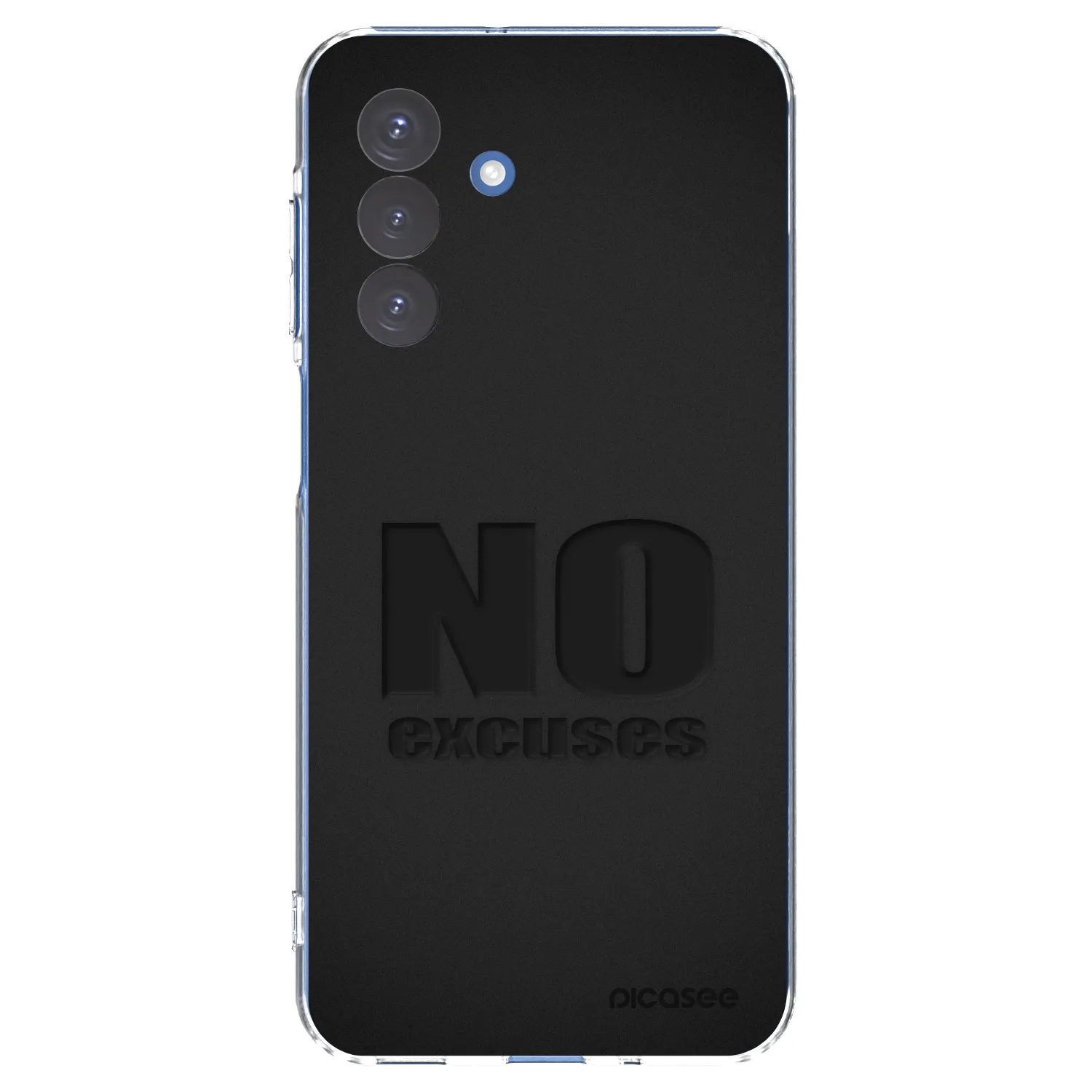 Picasee silikonowe przeźroczyste etui na Samsung Galaxy A17 5G - No Excuses