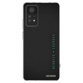 Picasee silikonowe przeźroczyste etui na Xiaomi Redmi Note 11 Pro - Results x Excuses