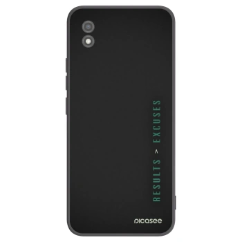Picasee silikonowe czarne etui na Realme C11 (2021) - Results x Excuses
