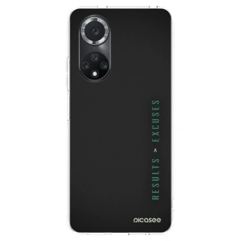 Picasee silikonowe przeźroczyste etui na Huawei Nova 9 SE - Results x Excuses