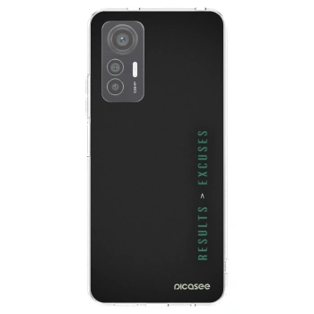 Picasee silikonowe przeźroczyste etui na Xiaomi 12 Lite - Results x Excuses