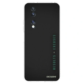 Picasee silikonowe przeźroczyste etui na Honor 70 - Results x Excuses